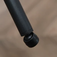 HOMCOM Modern Dining Chairs Set of 2, Linen Touch Fabric Accent Chairs with Armrests, Kitchen Chairs with Steel Legs for Living Room, Beige(m-7)