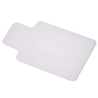 HOMCOM 35x47Inch Floor Lipped Office Chair Mat Protective Carpets Floor Cover for Low Pile Carpet Frosted(m-2)