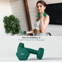 Soozier 26 LBS Hex Dumbbell Set with Vertical Rack, Adjustable Dumbbells, Hand Weights for Home Gym Strength Training, Green(m-7)