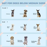 PawHut 26" Plastic Dog House Outdoor with Air Vents, for Small Medium Dogs, Grey(m-7)