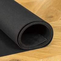Soozier 9.8 x 2 ft Professional Rubber Dart Mat with 4 Throwing Distances for Pub Club Home, Black(m-9)