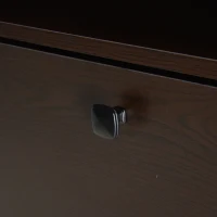 HOMCOM Slim Shoe Storage with 3 Flip Drawers and Adjustable Shelves Shoe Cabinet Organizer for 9 Pair, Coffee(m-9)