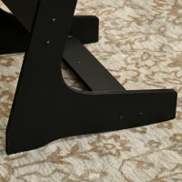 Soozier 38" Mini Pool Table Set Tabletop Billiards Game with Easy Folding for Storage, with Balls, Cues, Chalk, Brush(m-9)