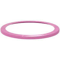 Soozier 8FT Trampoline Spring Cover, Trampoline Pad Replacement, Waterproof and Tear-Resistant, All-Weather Trampoline Accessories, Pink(m-11)