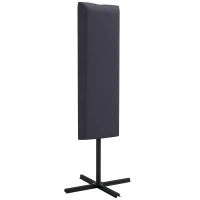 Outsunny Garden Parasol Cover, Outdoor Cantilever Umbrella Cover with Zipper, Dark Grey(m-11)