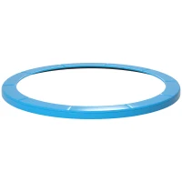 Soozier 14ft Trampoline Replacement Pad Trampolining Replacement Jump Bounce Exercise GYM Pad Only Light Blue(m-11)