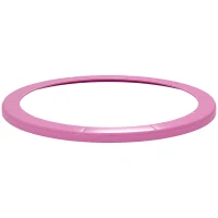 Soozier 14FT Trampoline Spring Cover, Trampoline Pad Replacement, Waterproof and Tear-Resistant, All-Weather Trampoline Accessories, Pink(m-11)