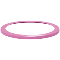 Soozier 10FT Trampoline Spring Cover, Trampoline Pad Replacement, Waterproof and Tear-Resistant, All-Weather Trampoline Accessories, Pink(m-11)