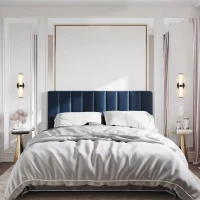 Set of 2 Resin Marble Texture Wall Lights with Iron Metal Frame, Elegant Lighting Fixtures for Hallways, Bedrooms, 5" L x 5.5" W x 14" H, Black(m-11)