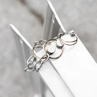 HOMCOM 3' Foldable Handicap Ramp for Home, Steps, Doorways, Aluminum Portable Wheelchair Ramp, Textured Threshold Ramp, Silver(m-9)