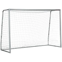 Soozier 10ft x 6.5ft Soccer Goal, Soccer Net for Backyard with Ground Stakes, Quick and Simple Set Up(m-11)