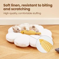 3-Pack Potaroma Cat Toys Fish with Catnip, Crinkle Sound, Interactive Kicker Toys for Indoor Cats, 8" L x 2.5" W x 2" H, Yellow+Orange+Grey(m-5)