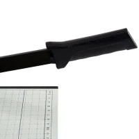 HOMCOM 12-Inch Professional Paper Trimmer Metal Base Guillotine Cutter Plate 12 Sheet Capacity Portable(m-9)