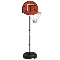 Soozier 3-5ft Basketball Hoop and Stand with Magenic Dartboard and Darts, 15" Backboard, Weighted Base for Teens Youth(m-11)