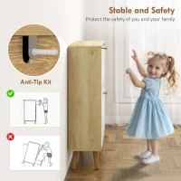 HOMCOM Narrow Shoe Cabinet, High Gloss Shoe Storage Cabinet with 2 Flip Drawers and Adjustable Shelves, Holds 16 Pairs, White(m-7)