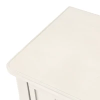 Solid Wood Narrow Console Table with Storage Drawers, Bottom Shelf, Slim Sofa Table for Entryway, Living Room, 24" L x 13" W x 31" H, White(m-8)
