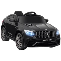 Aosom Officially Licensed Kids Ride-On Car 12V Electric Ride On Car Perfect Toy Gift with Remote Control Suspension Wheel, Black(m-2)