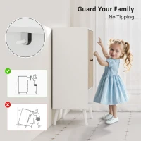 HOMCOM Shoe Storage Cabinet, 5-Tier Shoe Rack Cabinet with Doors, Adjustable Shelves, 15 Pairs, for Entryway, Natural Tone(m-7)