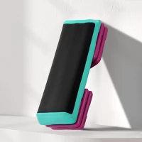 Soozier 3.9"/5.9"/7.9" Aerobic Stepper Exercise with Non-Slip Top for Home, Office, Indoor, Outdoor, Multicolour(m-9)