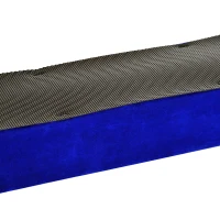 Soozier 7ft Folding Balance Beam, Gymnastics Beam with Wood Core, Blue(m-10)