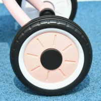 Qaba Tricycle for Kids Age 2-5, Toddler Bike for Children, Pink(m-9)