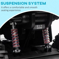 Aosom 12V 4 Wheeler Kids ATV with Music, Headlights for 37-60 Months Boys and Girls, Pink(m-7)