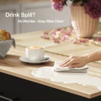 HOMCOM Kitchen Island with Storage, Rolling Kitchen Cart with Foldable Drop Leaf, Power Outlet and USB Ports, Black(m-9)