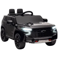 Aosom Electric Ride on Car 12V Kids Ride-on Toy, Black(m-1)