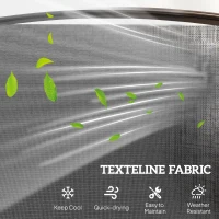 Outsunny Patio Glider Rocking Chair 2 Person Outdoor Loveseat Rocker Garden Furniture Bench, Black(m-5)