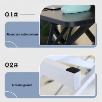 Desk Converter with Wide Keyboard Tray, Height Adjustable Sit to Stand Riser, Laptop Workstation, 31.5" L x 17" W x 4.5" H, White(m-5)