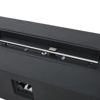 50,000 BTU Rectangle MGO Fire Table with Modern Design, Durable Iron Frame, No Assembly Required, 56" L x 26.5" W x 15" H, Dark Grey(m-8)