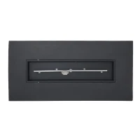 50,000 BTU Rectangle MGO Fire Table with Modern Design, Durable Iron Frame, No Assembly Required, 56" L x 26.5" W x 15" H, Dark Grey(m-12)