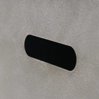 50,000 BTU Rectangular Iron Fire Pit with Modern Design, Propane Gas, Durable Powder-Coated Frame, 48" L x 15" W x 15" H, Stone Gray(m-6)