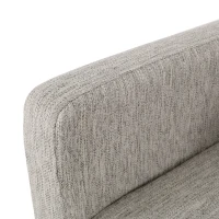 Set of 2 Upholstered Counter Stools with Durable Craftsmanship, Contemporary Style with Rubberwood Frame, 24×23×39.5 inch, Light Gray(m-4)