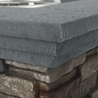 40000 BTU Stone Square MGO Fire Pit with Stylish Square Design, Built-in Tank Space, 32" L x 32" W x 24" H, Stone Gray(m-6)