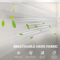 Outsunny 2-Person Outdoor Glider Bench,Patio Glider Loveseat Chair with Powder Coated Steel Frame,2 Seats Porch Rocking Glider for Backyard, Lawn, Garden and Porch, Cream White(m-5)