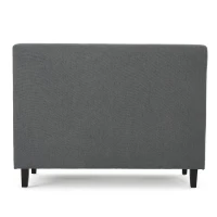 Modern Loveseat with Storage, High-Density Foam and Durable Wood Frame, 2-Seater Sofa for Living Room, 47" L x 30" W x 35" H, Charcoal(m-9)