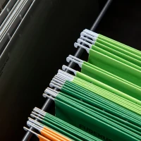 Vinsetto Vertical File Cabinet with Hanging Bars for A4 Size for Home Office, 29.9"x 19.7"x 30.3", Brown(m-9)