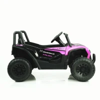 12V Kids Electric UTV Ride-On Car with Two Driving Modes and 2.4G Parental Remote, Vehicle for Ages 3-6, 39.5″ L x 22″ W x 21″ H, Pink(m-9)