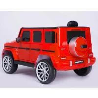12V Electric Ride-On Car with 2.4GHz Parental Remote, Manual Pedal Mode, Motorized Vehicle with MP3/USB/TF Player, 42″ L x 25″ W x 21″ H, Red(m-7)