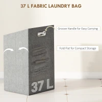 HOMCOM Bamboo Laundry Cabinet, Tilt Out Laundry Hamper with Removable Basket and Open Shelves, Natural(m-5)