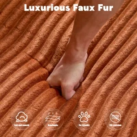 Compressed Sofa Minimalist Sectional with Comfy Chaise, Modular L Shape Sectional Couches for Living Rooms, 110'' L x 70.5'' W x 23.5'' H, Brown(m-6)