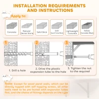PawHut 4Pcs Cat Wall Shelves with Scratching Post & Pad, Condo, Hammock, Bed, Step, Hanging Pompoms, Perches(m-9)