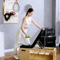 Soozier 13lbs. Dumbbell Set Weights Fitness Dumbbells with Carry Case for Man and Women Home Gym, Workout, Up Body Training(m-9)