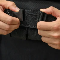 Soozier 44LBS Adjustable Weighted Vest, Weight Vest with Reflective Strips, Snug Fit for Men Women Running Strength Training(m-10)