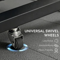 Soozier Leg Stretcher, 180° Adjustable Leg Split Machine with Handwheels, Leg Stretching Equipment for Flexibility(m-7)