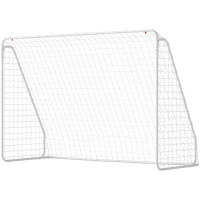 Soozier Soccer Goal, Soccer Net for Backyard, 10 x 4 ft, White(m-2)