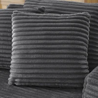 Modern Single Lazy Sofa Lounge Chair with High-Density Foam Fill, Sleeper Sofa Ideal for Living Room, 50" L x 65" W x 27.5" H, Dark Gray(m-6)
