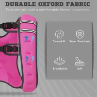 Soozier Body Weighted Vest with Pocket, Soft Skin-Friendly Weighted Workout Vest, Adjustable Weighted Running Equipment, 17.6 lbs., Pink(m-4)