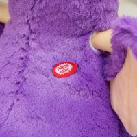 Qaba Baby Rocking Horse, Kids Ride On Toy with Realistic Sound and Safety Belt for Kids 18–36 Months, Purple(m-8)